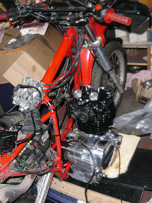 Moteur pos  ct du cadre